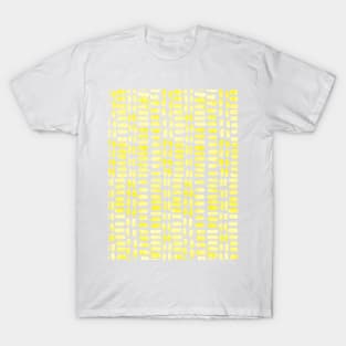 Abstract rectangles - lemon yellow T-Shirt